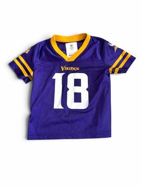 NFL Team Apparel Minnesota Vikings Justin Jefferson Jersey
